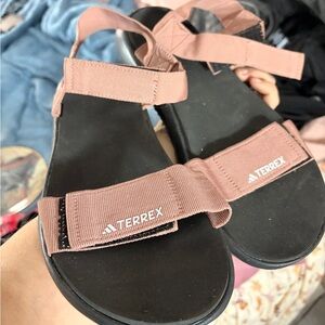 Adidas Terrex Women's Sandals - Black and Brown